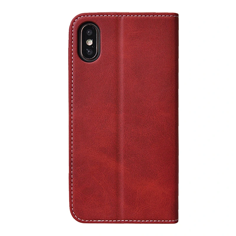 Leather Phone Flip Cover Phone Wallet Case Phone Book Case Card Slots