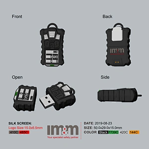 Latest 3D PVC Spary Bottle USB 2.0 Flash Drive Custom Logo
