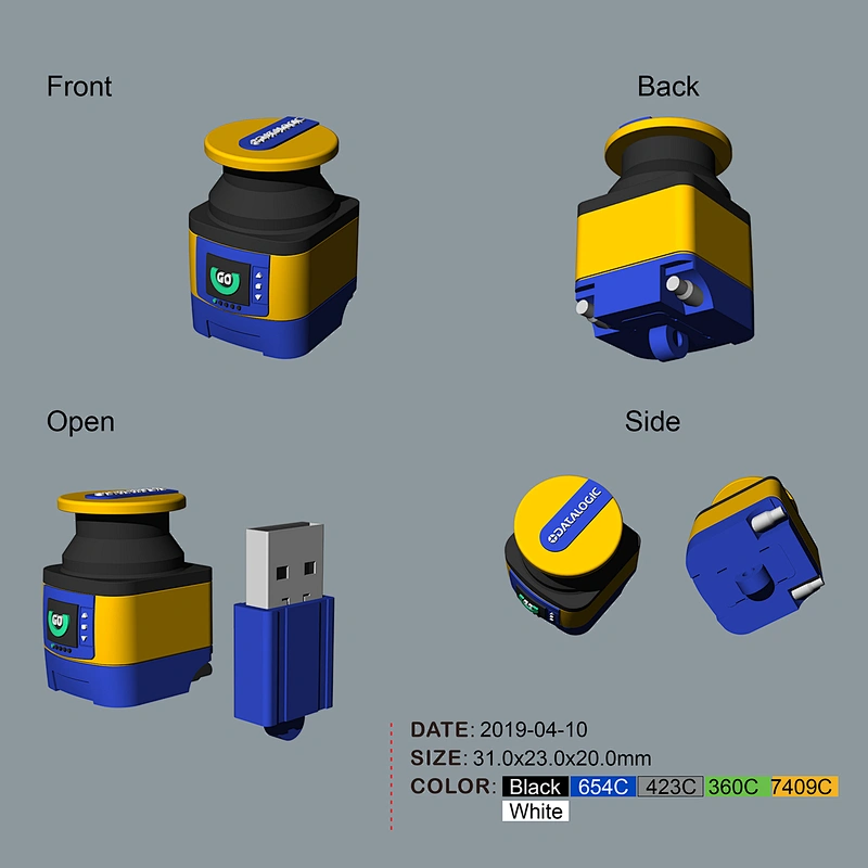 Latest 3D PVC Spary Bottle USB 2.0 Flash Drive Custom Logo