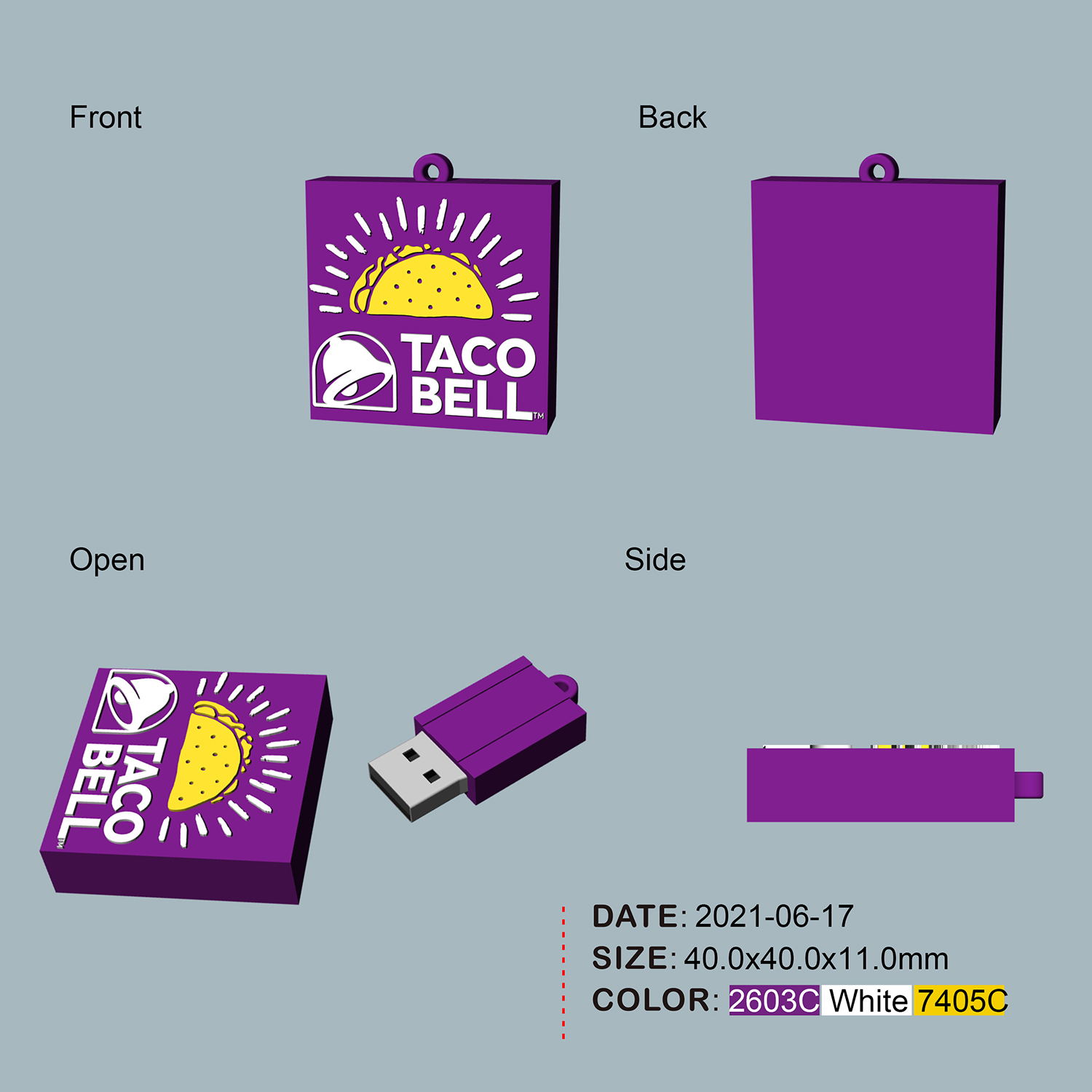 Custom design PVC cheap usb flash drives wholesale
