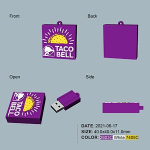 Custom design PVC cheap usb flash drives wholesale