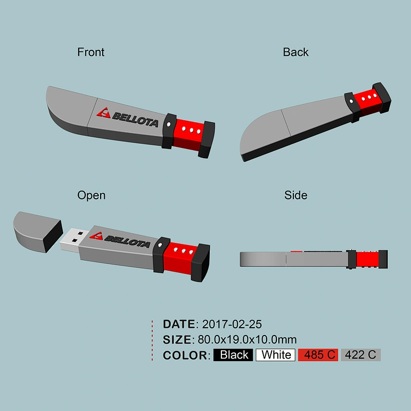 Oem Pvc 2Gb 4Gb 8Gb 16Gb 32Gb Usb Stick Custom