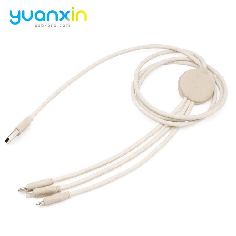 100cm Eco  3 in 1 usb cable