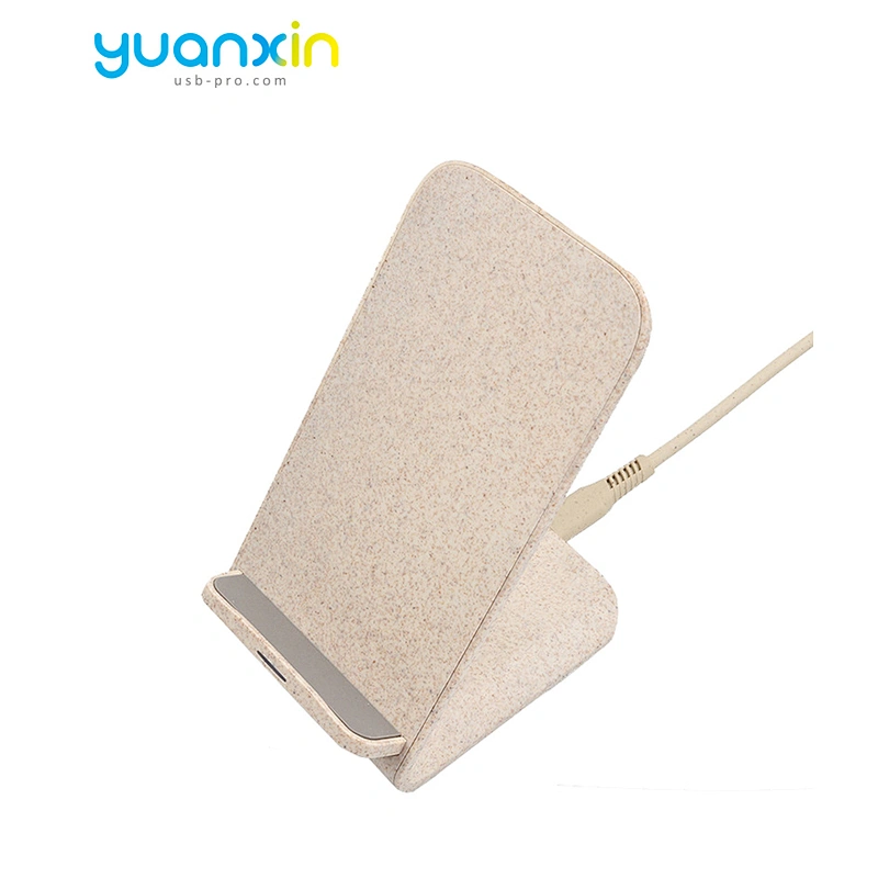 ECO Friendly Desktop Wireless Charger with phone holder