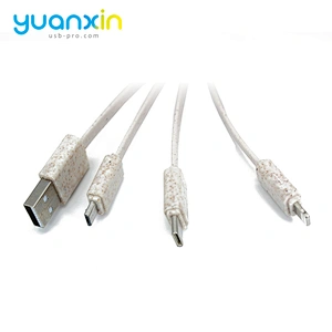 Eco keychain usb cable