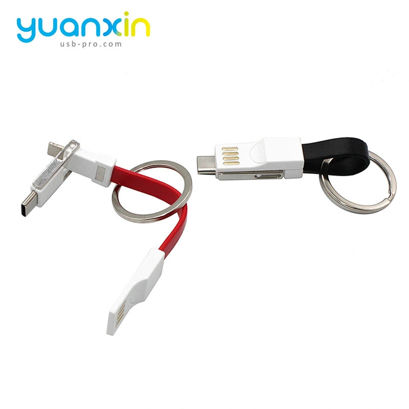 Classic TPE keychain usb cable