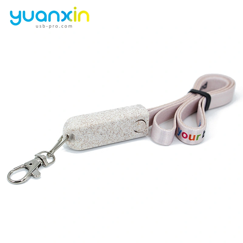 Eco lanyard usb cable