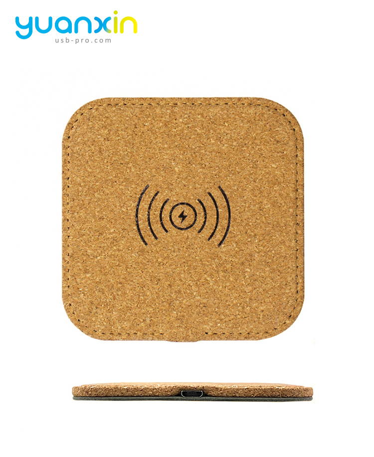 ECO Friendly Cork Desktop Wireless Charger