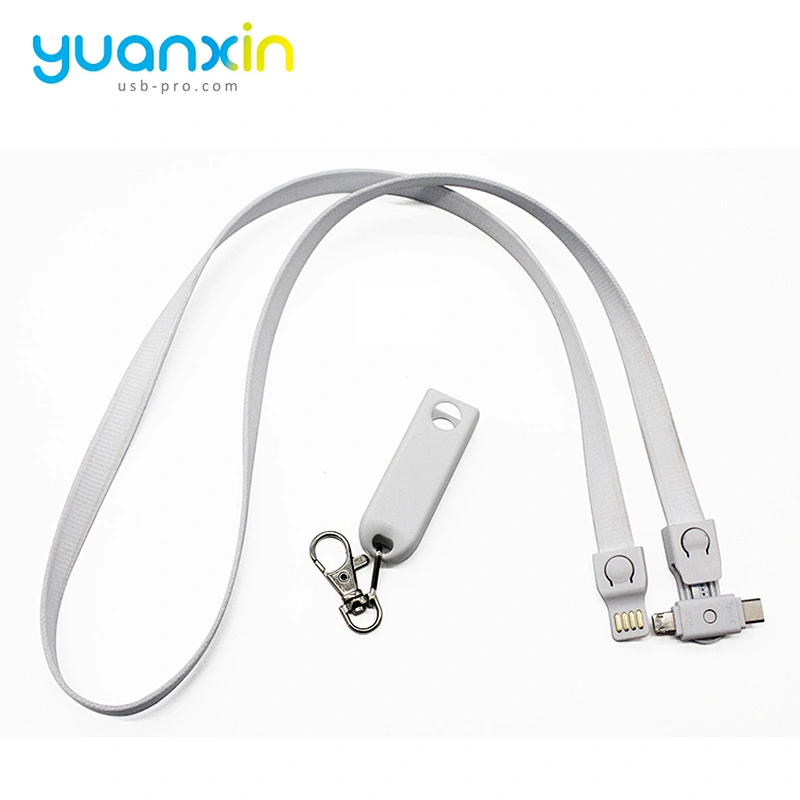 New Custom lanyard usb cable