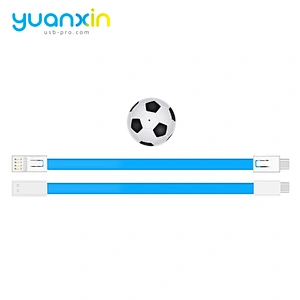 Football design Micro keychain usb cable