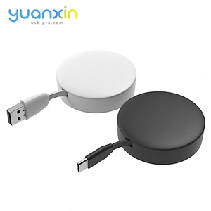 Type-C Retract Wireless Charging Cable