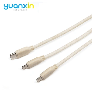 Eco 4 in 1 keychain usb cable