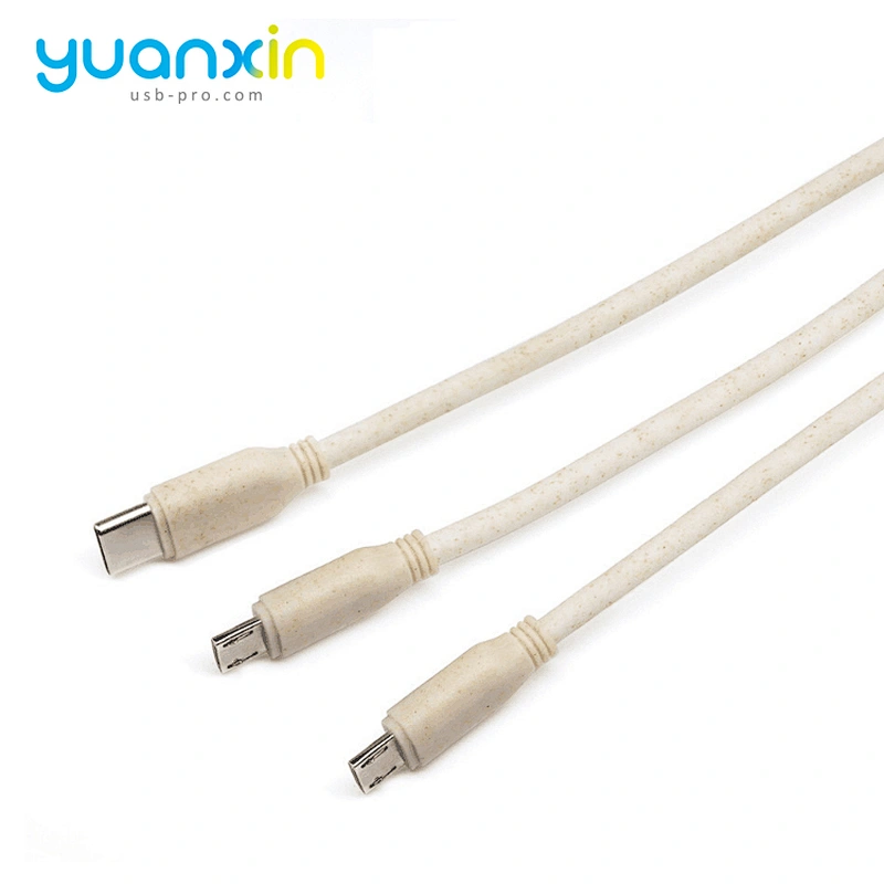 Eco 4 in 1 keychain usb cable