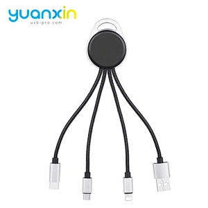 Custom LED logo 4 in 1 Illume Charging Cable