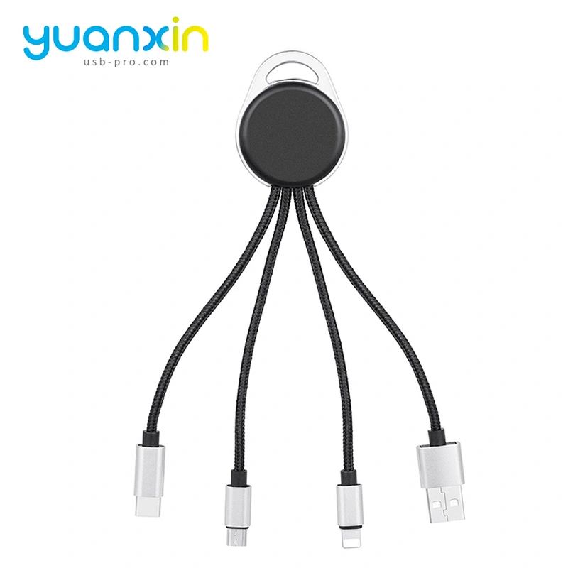 Custom LED logo 4 in 1 Illume Charging Cable