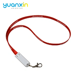 New Custom lanyard usb cable
