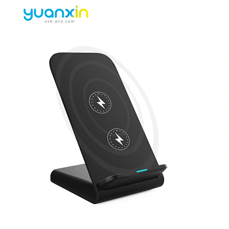 Luxury Desktop Wireless Charger with phone holder
