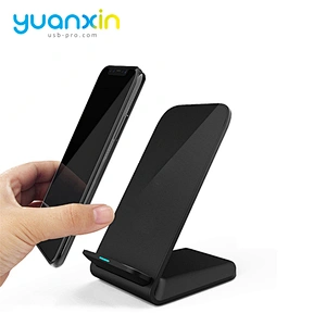 Luxury Desktop Wireless Charger with phone holder