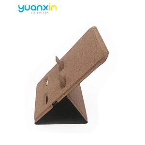 ECO Friendly Cork Desktop Wireless Charger with phone holder