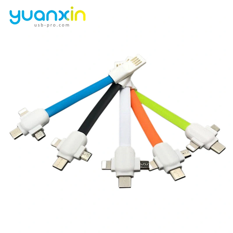 Classic Flip keychain usb cable
