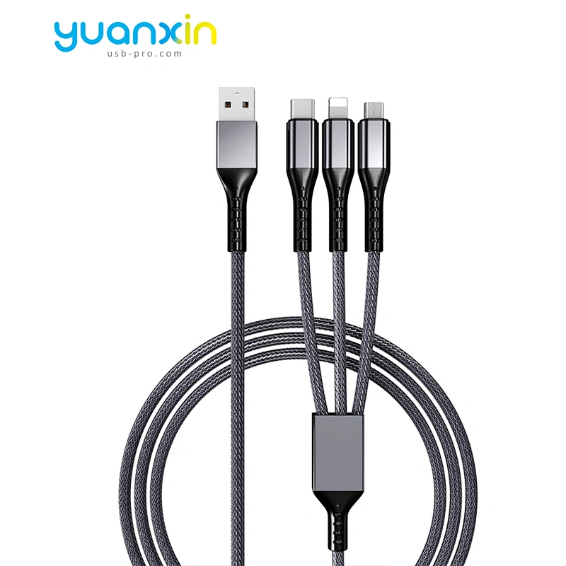 3 in 1 3A Fast Charging Cable