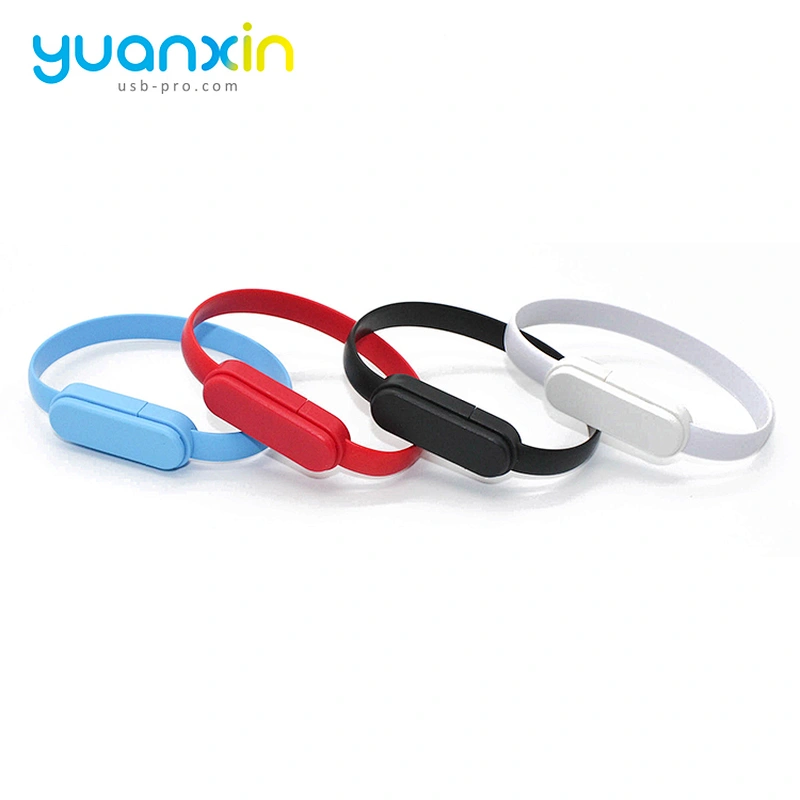 Custom TPE  wristband micro usb cable