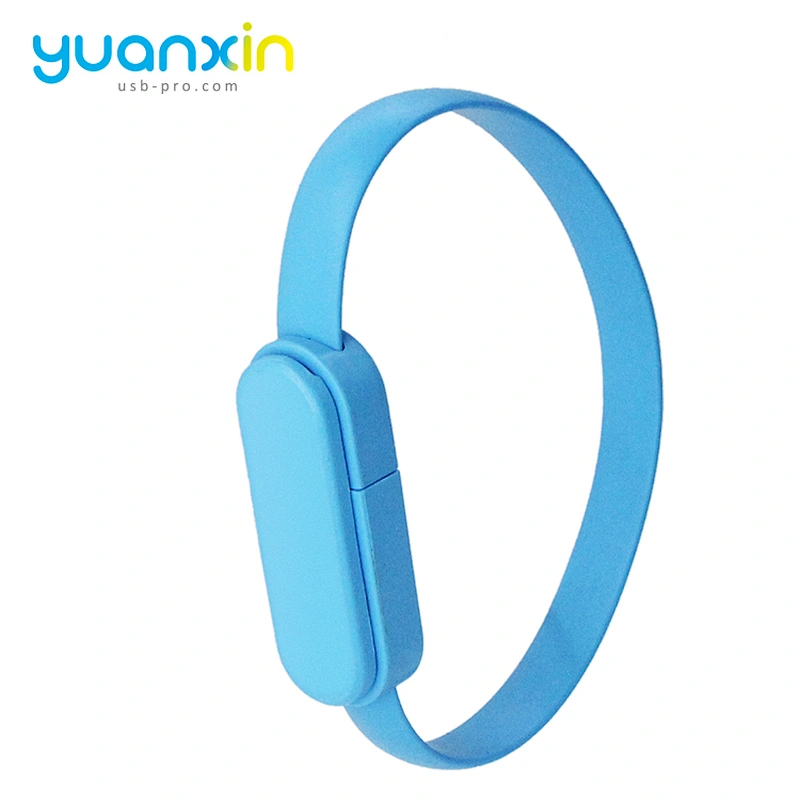 Custom TPE  wristband micro usb cable