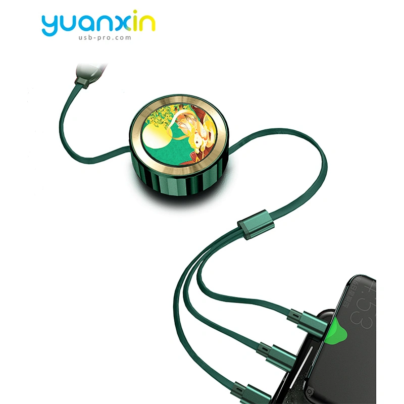 Custom Retract Charging Cable