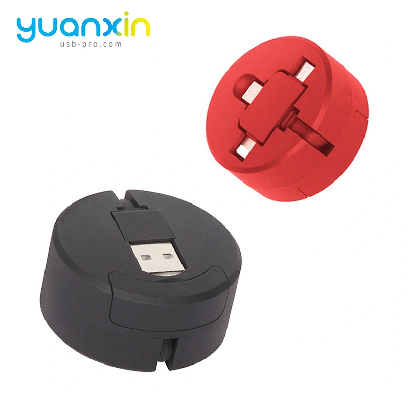 Retract Charging Cable with phone stand