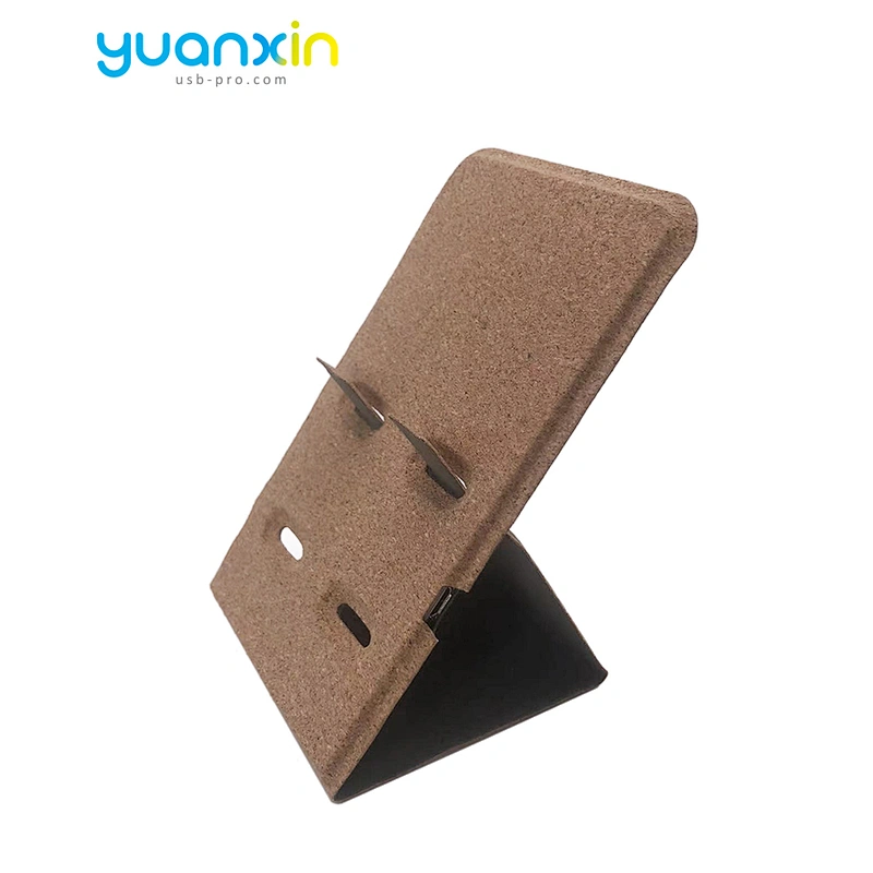 ECO Friendly Cork Desktop Wireless Charger with phone holder