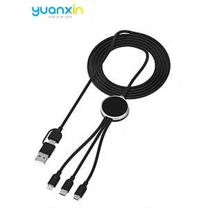 Custom LED logo 6 in 1 Illume Charging Cable