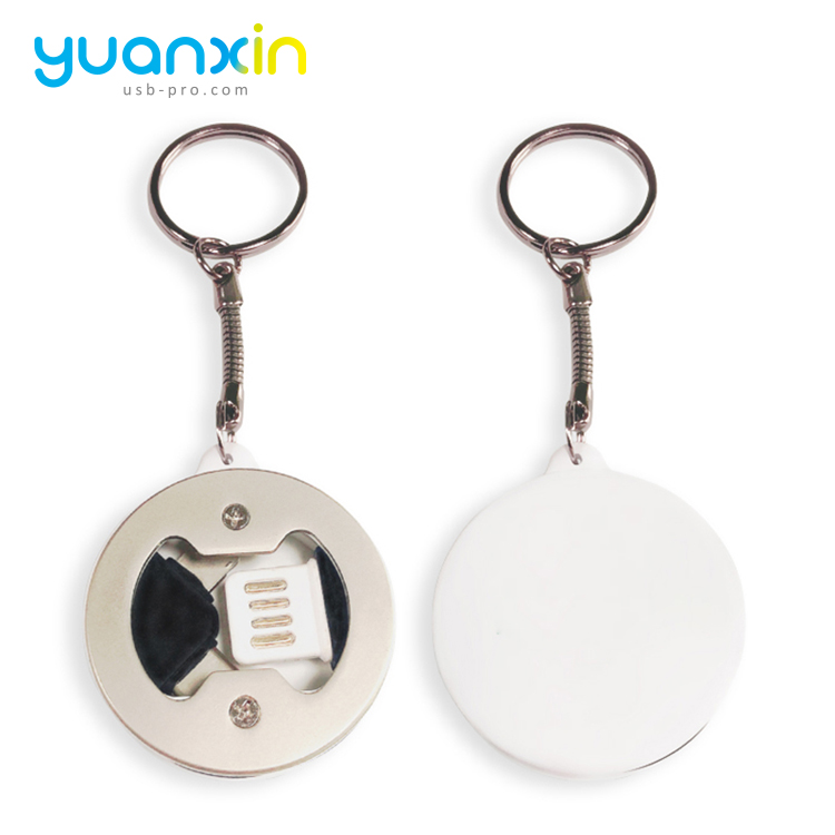 Bottle Opener Keychain USB cable