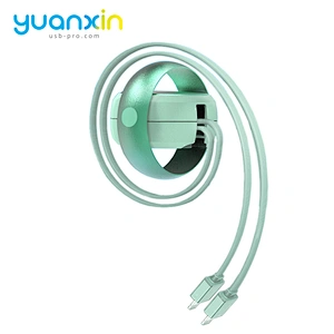 Metal retract Charging Cable