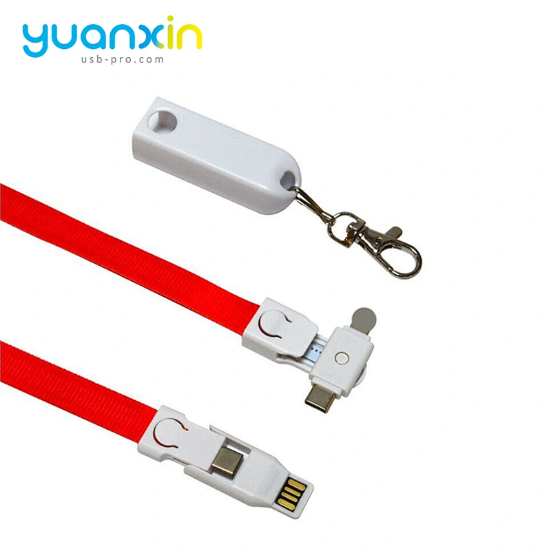 New Custom lanyard usb cable