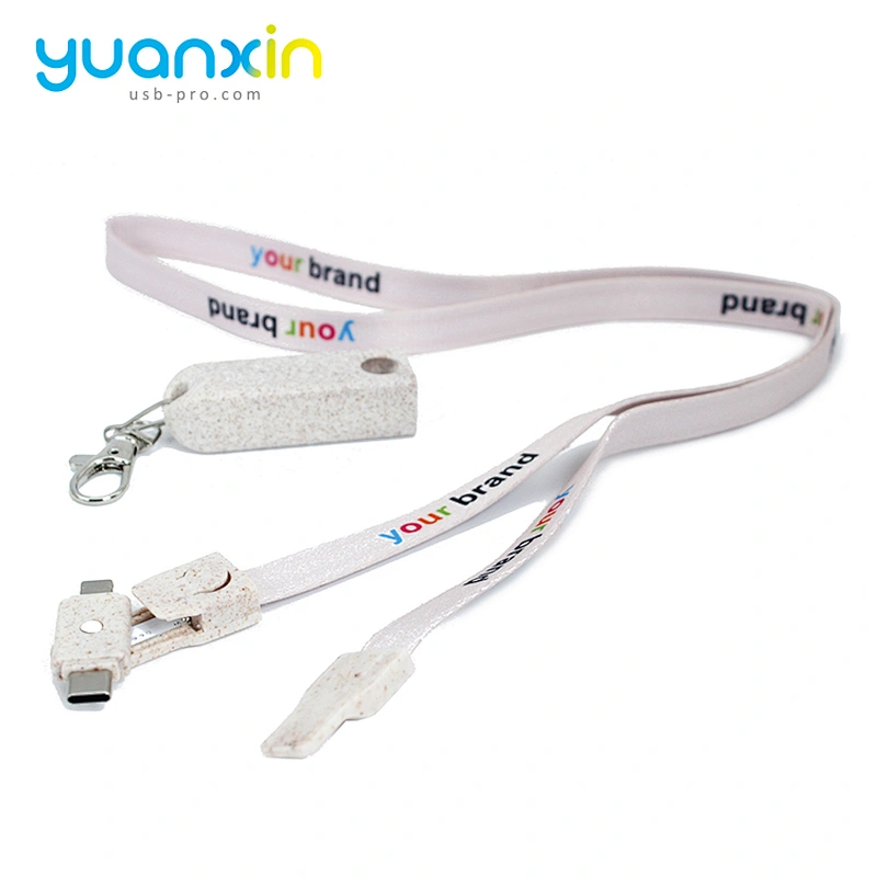 Eco lanyard usb cable