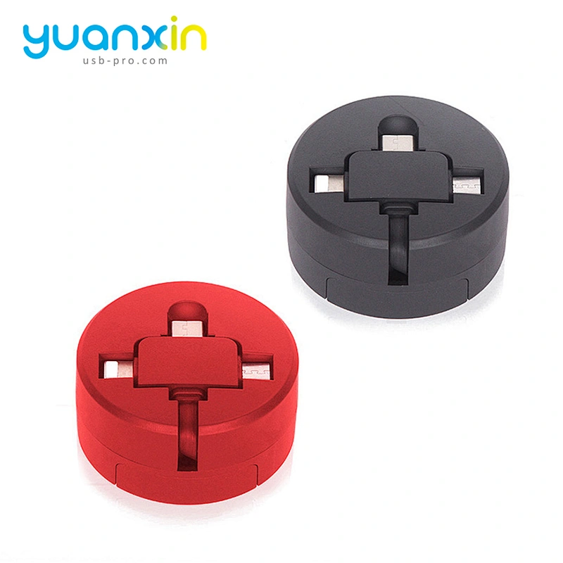 Retract Charging Cable with phone stand