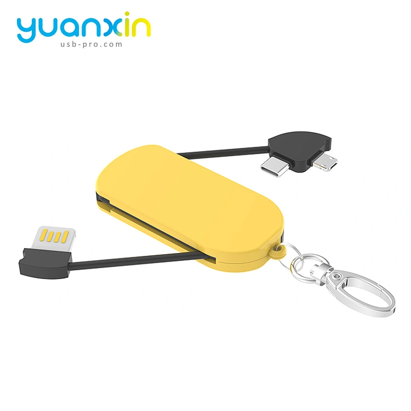 TPE keychain usb cable