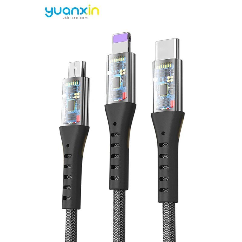 3 in 1 3A Fast Charging Cable
