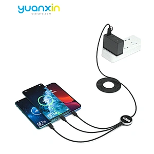 Custom LED logo 6 in 1 Illume Charging Cable