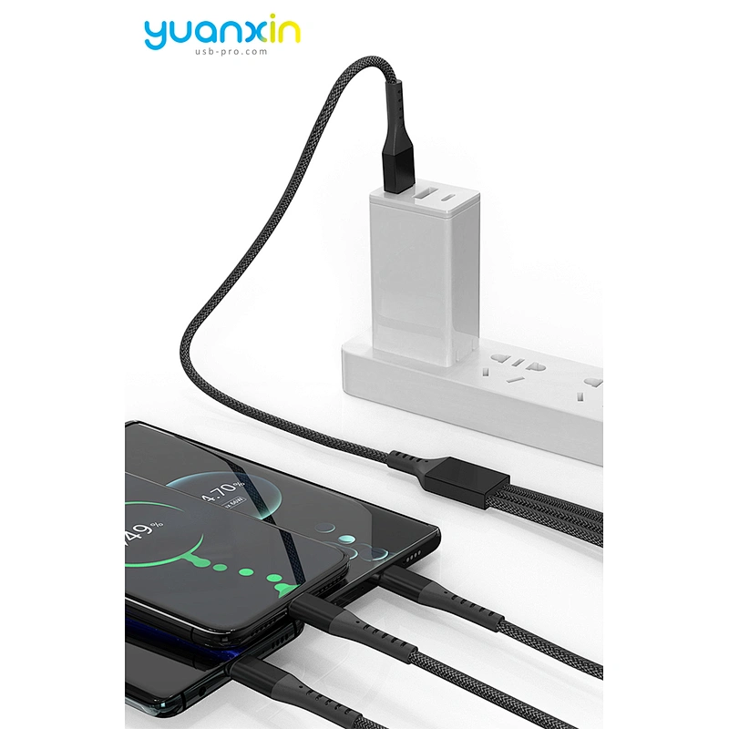 3 in 1 3A Fast Charging Cable