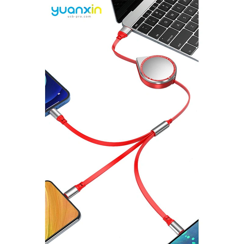 3A Fast retract Charging Cable