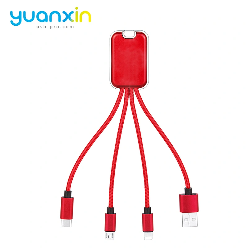 Custom LED logo 4 in 1 Illume Charging Cable