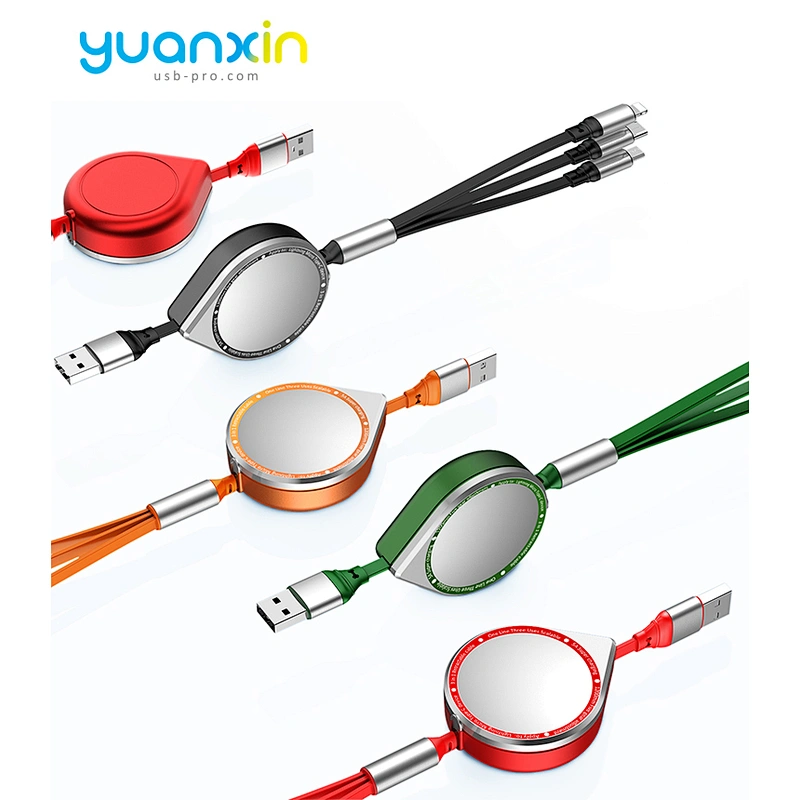 3A Fast retract Charging Cable