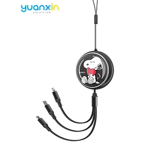 Custom  3A Retract Charging Cable