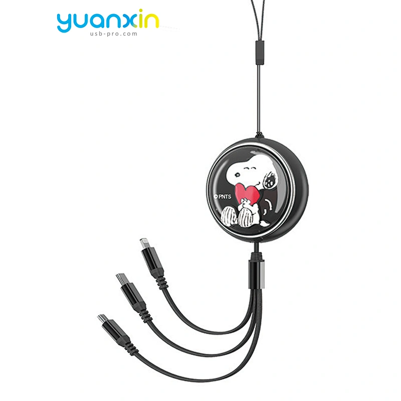 Custom  3A Retract Charging Cable