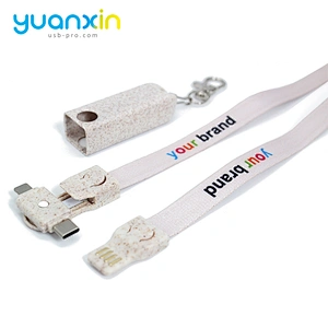 Eco lanyard usb cable