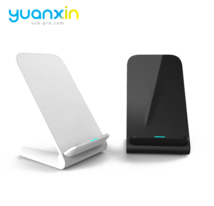 Luxury Desktop Wireless Charger with phone holder