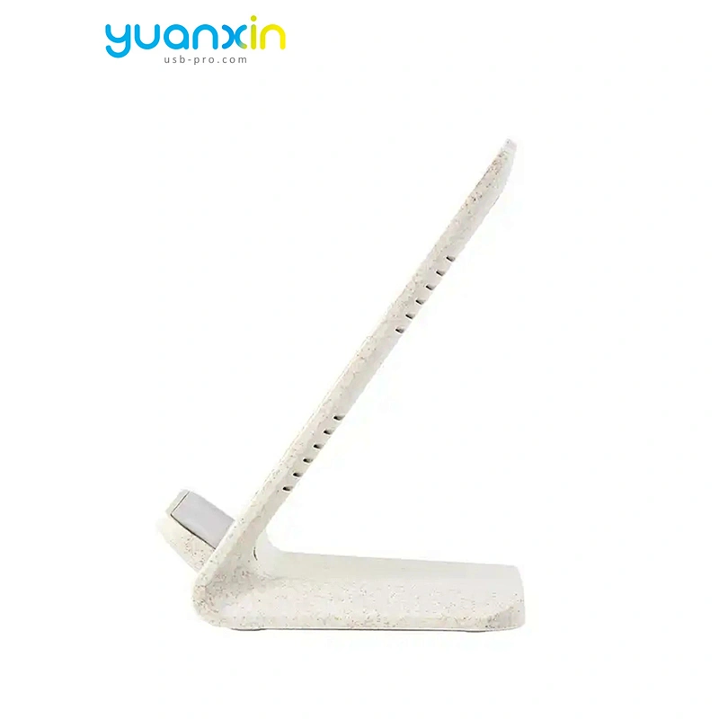 ECO Friendly Desktop Wireless Charger with phone holder