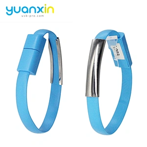 Custom ABS Micro wristband usb cable