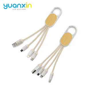 Eco 4 in 1 keychain usb cable